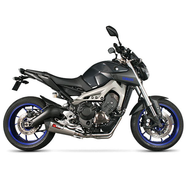 SCORPION SLIP-ON TITANANIUM Serket Taper Slip-on Titanium Sleeve YAMAHA MT09 13-19 