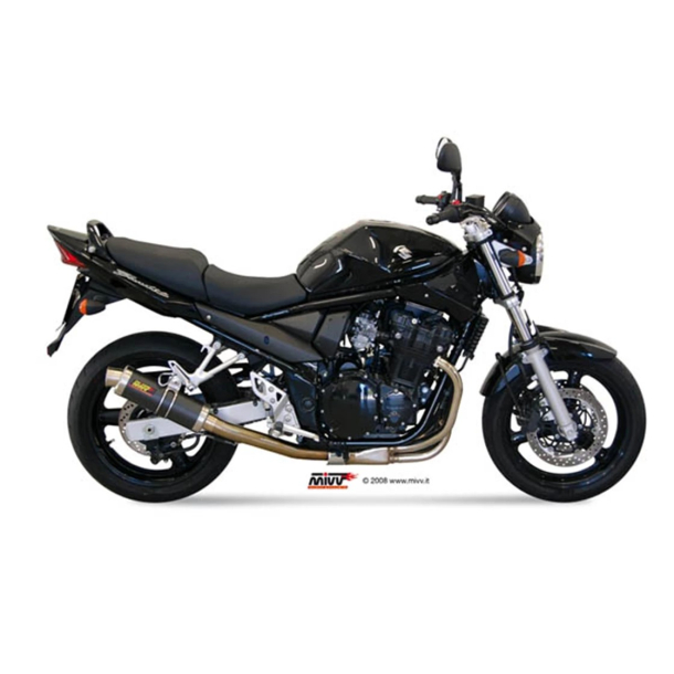 MIVV S.017.L2S SLIP-ON SLIP-ON GP CARBON Mivv Sportsudst�dning til Suzuki GSF 650Bandit 2005-2006 S.017.L2S - Silencer Exhaust Mivv GP Carbon Suzuki GSF 650 Bandit 05/06