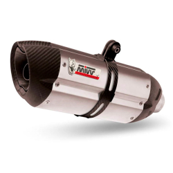 MIVV S.017.L7 SLIP-ON SUONO RUSTFRI Mivv Sportsudst�dning til Suzuki GSF 650Bandit 2005-2006 017.L7 Suono Steel exhaust for Suzuki GSF 650 Bandit 2005-2006