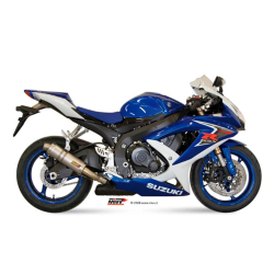 MIVV S.032.L6S SLIP-ON GP TITANIUM Mivv Sportsudst�dning til Suzuki GSX-R 600/750 2008-2010 SILENCER MIVV SUZUKI GSX-R 600 GSX-R 750 2008-2010 600CC GP TITANIUM