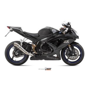 MIVV S.032.LGX SLIP-ON GHIBLI RUSTFRI Mivv Sportsudst�dning til Suzuki GSX-R 600/750 2008-2010 Mivv Exhaust Muffler Ghibli Stainless Steel for Suzuki Gsx-R 600 Gsx-R 750 Models from 2008 to 2010 S.032.LGX