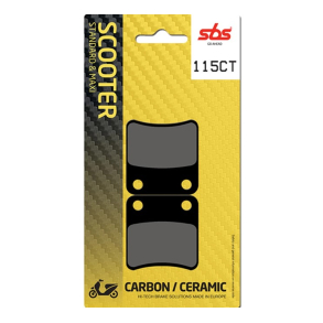 SBS SBS115CT BREMSEKLODSER MAXI CARBON CARBONTECH 115CT Parkering ATV PARKING BRAKE ATV SCOOTER 