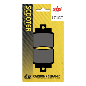 SBS SBS171CT BREMSEKLODSER MAXI CARBON CARBONTECH 171CT