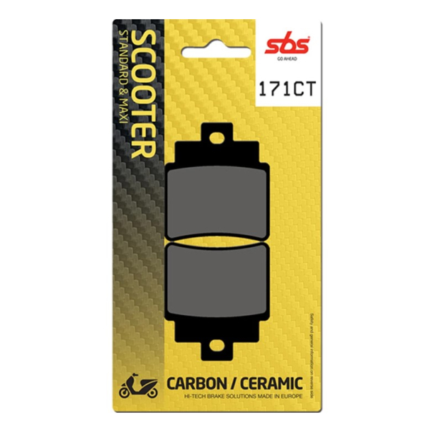 SBS SBS171CT BREMSEKLODSER MAXI CARBON CARBONTECH 171CT