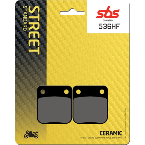 SBS SBS536HF BREMSEKLODSER STREET MC CERAMIC 536HF