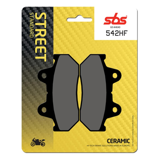 SBS Bremseklodser SBS542HFSTREET MC CERAMIC HONDACB400NCB750FCB900FCBX1000CX650GL1100