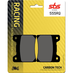 SBS SBS555RQ BREMSEKLODSER RACING CARBON TECH BAG 555RQ REAR YAMAHA