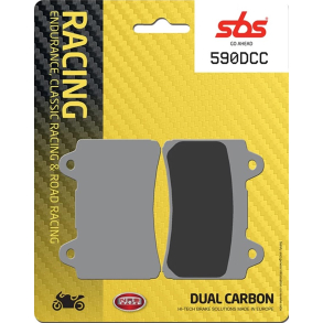 SBS SBS590DCC BREMSEKLODSER RACING DUAL CARBON 590DCC YAMAHA RACE USE ONLY