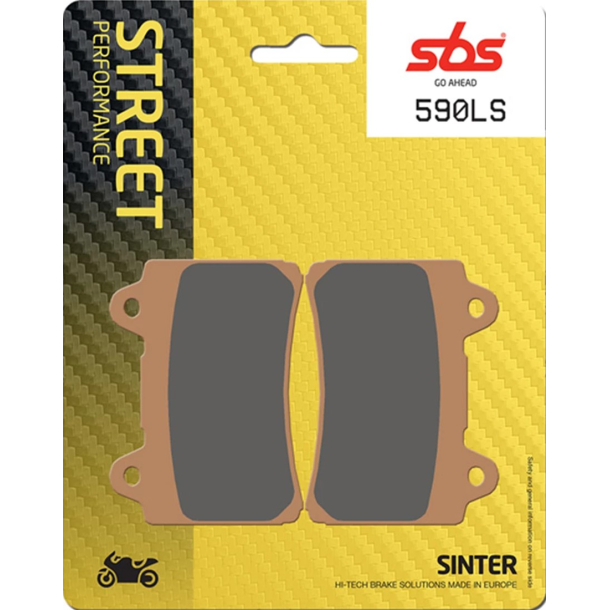 SBS SBS590LS BREMSEKLODSER STREET MC EXCEL SINTER BAG 590LS YAMAHA