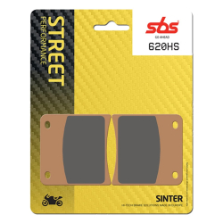 SBS SBS620HS BREMSEKLODSER STREET MC EXCEL SINTER 620HS FRONT (REAR) FOR (BAG) SUZUKI GSX400 GSX600F GSX750F GSX1100F GSX1100G GV1400 VX800