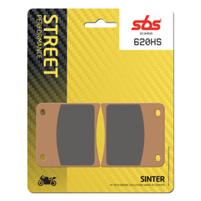 SBS SBS620HS BREMSEKLODSER STREET MC EXCEL SINTER 620HS FRONT (REAR) FOR (BAG) SUZUKI GSX400 GSX600F GSX750F GSX1100F GSX1100G GV1400 VX800