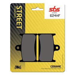 SBS SBS624HF BREMSEKLODSER STREET MC CERAMIC 624HF MUZ Suzuki Yamaha TRIUMPH	