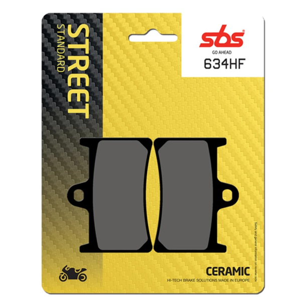 Bremseklodser SBS634HF STREET MC CERAMIC Yamaha FZ8 FZ1 MT-01 R1 XSR900 XTZ1200
