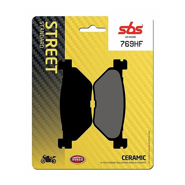 SBS BREMSEKLODS STREET MC CERAMIC 769HFHyosung GV 650Yamaha FJRXVXVS
