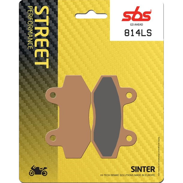 SBS SBS814LS Bremseklodser STREET MC EXCEL SINTER BAG 814LS