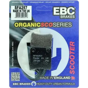 EBC SFA257 BREMSEKLODSER EBC Disc pad set SFA257/2 ATV PARKING BRAKE EBC SCOOTER Disc pad s�t 