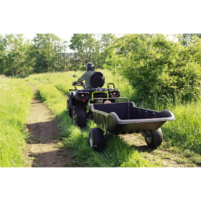 SHARK ATV TRAILER GARDEN 680 BLACK, 2 WHEEL