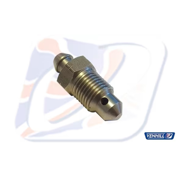 VENHIL UDLUFTNINGS SKRUE M10x1MM ST�L BLEED NIPPLES M10x1MM STAINLESS 