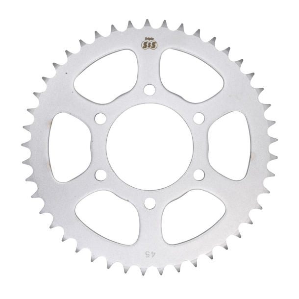 Bagkdehjul Triple S 478-45 Steel Rear Sprocket 45 TANDS KAWASAKI ZXR400 Z800 EX650 Ninja 650R 