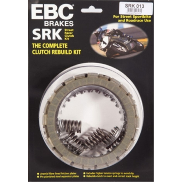 EBC SRK113 Street Racer Kevlar Clutch plate s�t EBC Street Racer Kevlar Clutch PLATE+STEEL PLATES+SPRINGS +20% SRK113 Aprilia RSV4 1000 Tuono 1000 V4 Tuono 1100 V4