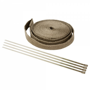 WRAP Udstdnings Tape Bike It Titanium Exhaust Wrap Tape