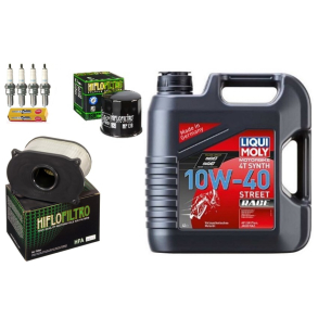  Servicekit SUZUKI SV650 99-02 oliefilter, luftfilter, tndrr, bundpoppakning