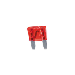 SIKRING SIKRING 10A-BLAD TYPE  FLAD SIKRING 10 AMP FLAD 10 AMP GL BRED TYPE Pladesikring til biler 10A