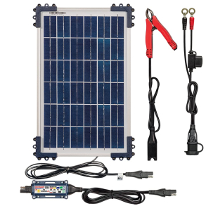  Optimate TM 522-1 Solar Pulse Charger 12V with 10W solar panel
