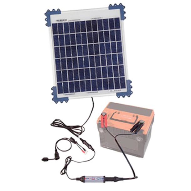 Optimate TM524 Solar Pulse Charger 12V with 6W SOLAR PANEL 
