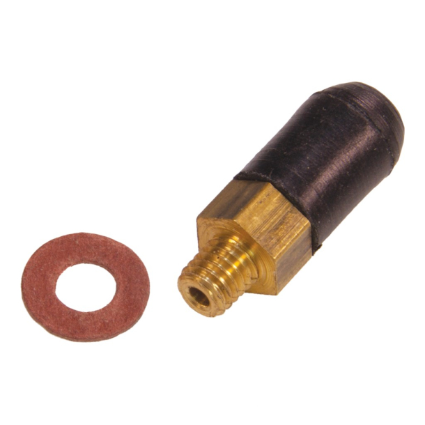 Karburator Synkronisering Adapter TS203 5MM Vacuummate uden slange TS203 VACUUMMATE SHORT FIXED ADAPTER M5 VMSFIXADP5 Brass Adapter Kit - 5mm - TecMate