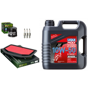 Servicekit TRIUMP 1200 TIGER 12-19 oliefilter, luftfilter, tndrr