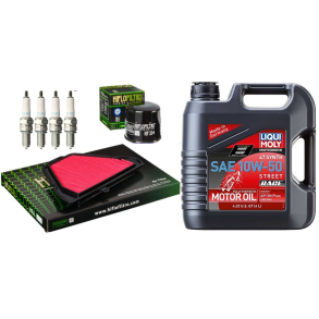 Servicekit TRIUMP 1050 Speed Triple SPRINT TIGER oliefilter, luftfilter, tndrr