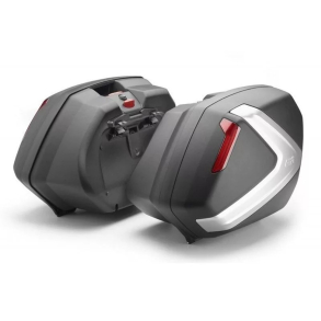 Givi V37N sidetaskest  2 x 37 liter til PLX/PLXR-holdere  Rd refleks ALU 