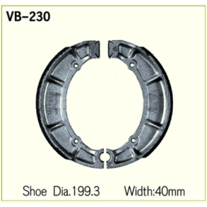 VESRAH Bremsebakker VB230 Yamaha XJ XV XVS