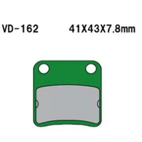 VESRAH VD-162KV BREMSEKLODSER ATV PARKING BRAKE SCOOTER 