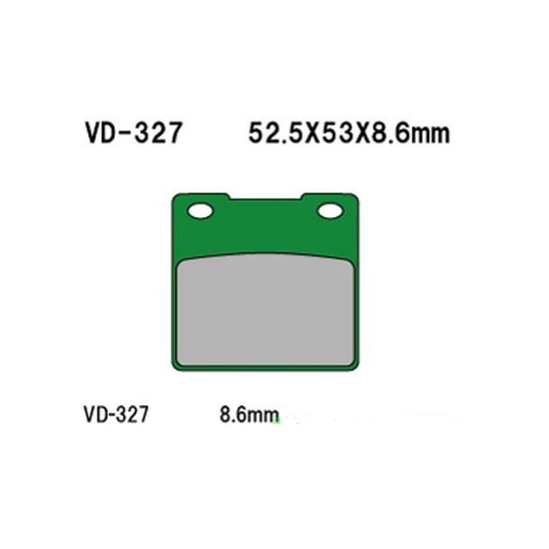 VESRAH Bremseklodser VD-327KV