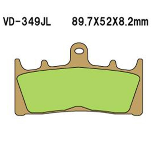 VESRAH Bremseklodser VD349JL Sinter