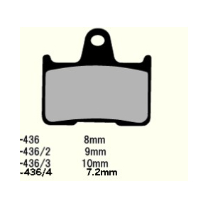 Bremseklodser Vesraf VD-436/2KV (Suzuki) BAG