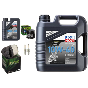 SUZUKI VL1500LC INTRUDER 98-09 olie, oliefilter, luftfilter, tndrr, bundproppakning