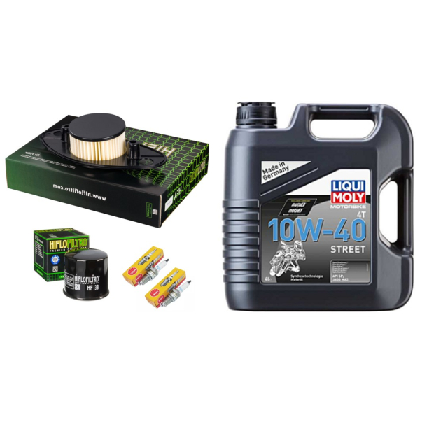  Servicekit SUZUKI VL800 VOLUSIA 01-05 olie, oliefilter, luftfilter, tndrr, bundproppakning