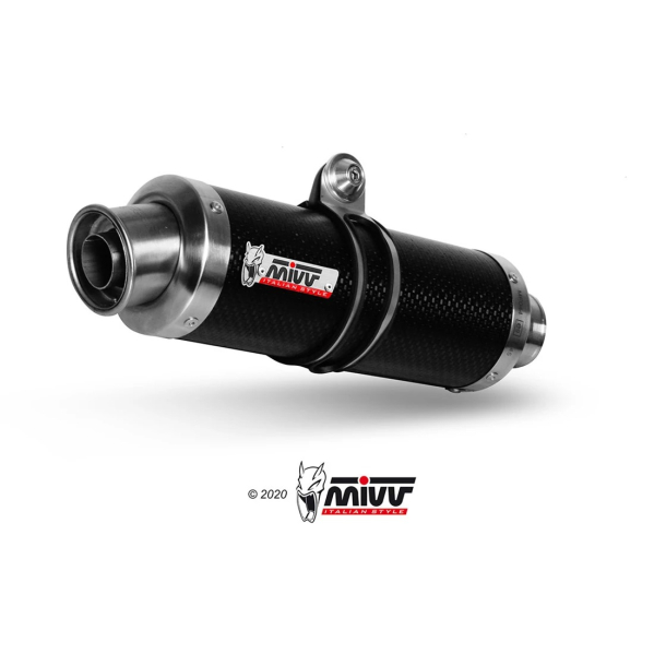 MIVV Y.055.L2S SLIP-ON GP CARBON Mivv Sportsudst�dning til Yamaha MT-03 2016- Y.055.L2S - Exhaust Muffler Mivv SPORT GP Carbon YAMAHA MT-03 16-