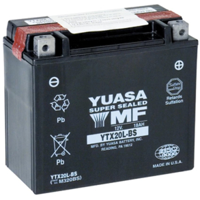 BATTERI YTX20L-BS YUASA 