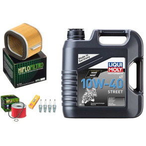 Servicekit KAWASAKI Z1000J/P/R Z1100 81- oliefilter, luftfilter, tndrr, bundproppakning