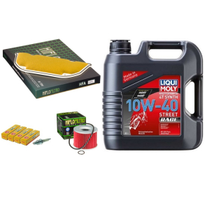 Servicekit KAWASAKI ZX10 NINJA TOMCAT 88-90 oliefilter, luftfilter, tndrr, bundproppakning