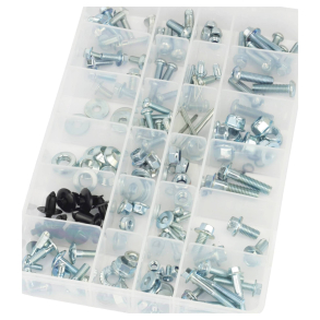 ATV Boltkit 188 stk. BikeTek 188Pc ATV Quad Hardware & Bolt Kit Honda, Kawasaki, Suzuki, Yamaha ATVs