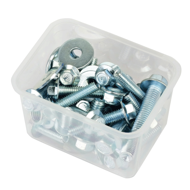 Sortiment Cross Japan BikeTek 50Pc Japanese Mx Hardware &amp; Bolt Kit