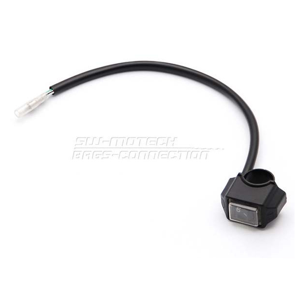 SW-MOTECH COCKPIT SWITCH VANDTT 30CM  STYRMONTERET KONTAKT TIL LYGTER (KLAR) UNI.