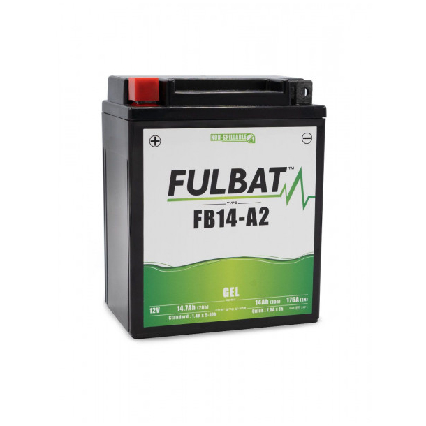FULBAT Batteri FB14-A2 GEL