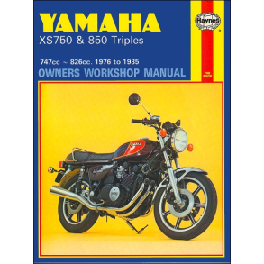 Haynes bog YAMAHA XS750 XS850 TRIPLES 76-85