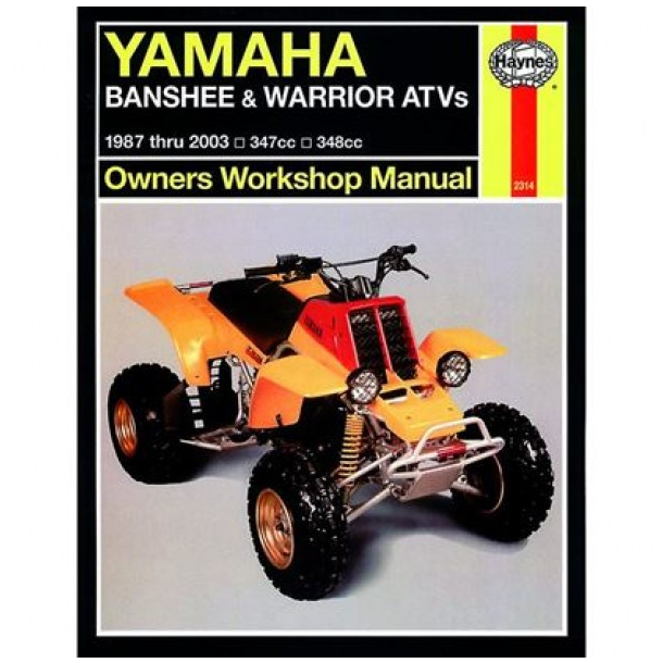 Haynes bog YFZ 350/YFM 350 Banshee, Warrior